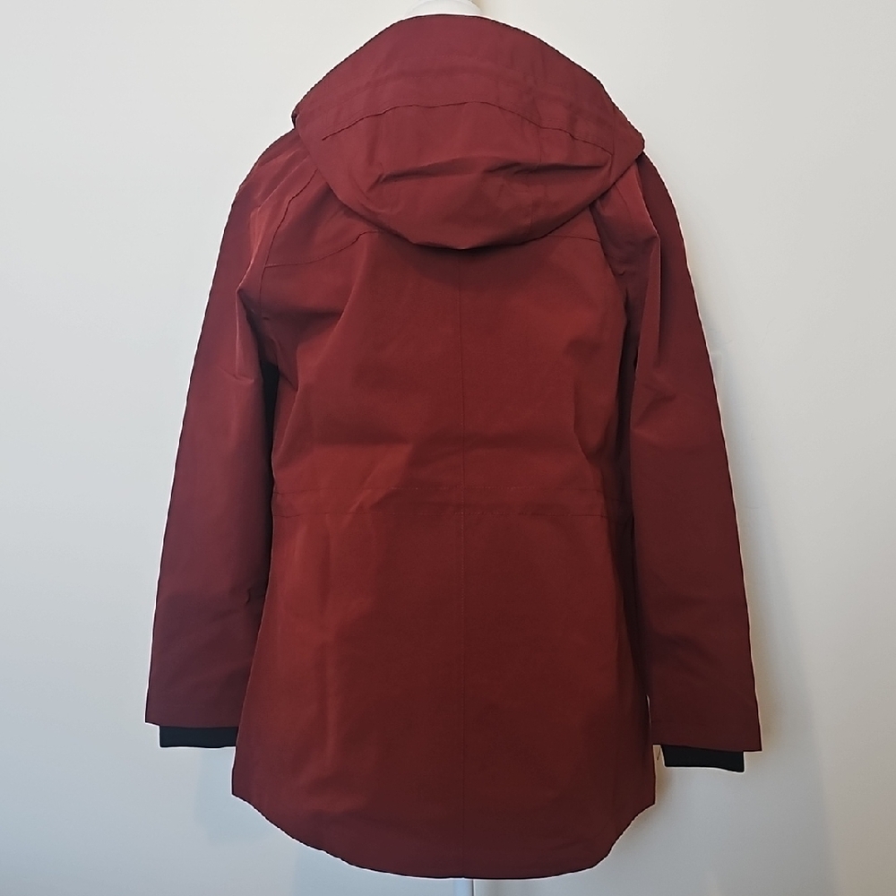 Pendleton Women's Deep Red Rain Jacket - Picture 2 of 9